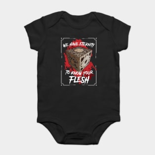 Lament Configuration Puzzle Box Eternity to Know Your Flesh Baby Bodysuit